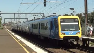 Trains at South Kensington - Melbourne Transport
