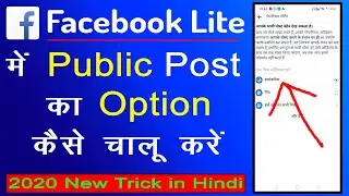 facebook lite public post settings | public post in facebook | facebook 2022