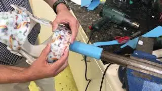 Brace edge flare - Heat molding