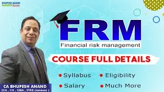 FRM Course Full Detail In Hindi | FRM Syllabus And Fees