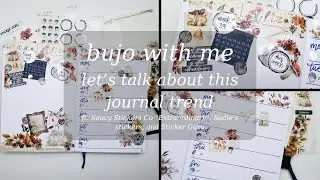 Bujo With Me - Ep 4 (Planner Community and Journal Trends)