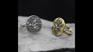 Spintria coin REPLICA ring &ndash; Roman Empire brothel erotic tokens. ANY 16 TYPE of known coins.