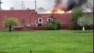 Another view of a fire at a Peach Street restaurant