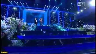 Gianni Morandi & Belen Rodriguez - Rai1 Teatro Ariston - Sanremo