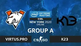 CS:GO - Virtus.pro vs K23 [Inferno] Map 3 - IEM New York 2020 - Group A - CIS