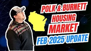 📢 February 2025 Real Estate Market Update for Polk & Burnett Counties, WI! 📢