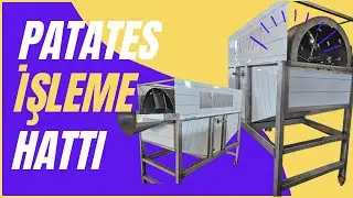 PATATES İŞLEME MAKİNESİ TESİSİ # DONDURULMUŞ PARMAK PATATES CIPS İMALAT TESİSİ