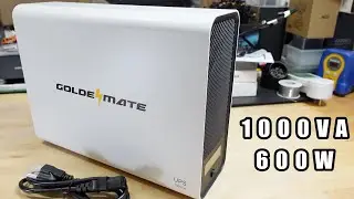 Goldenmate 1000VA 600W LiFePO4 UPS