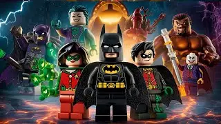 LEGO Batman vs Riddler&rsquo;s Deadly Puzzles and Poison Ivy&rsquo;s Traps Stop Motion