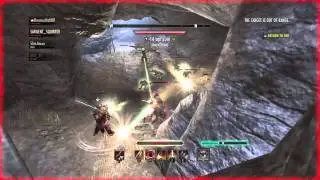 ESO Online PvP 1 vs 16 - DK Stamina / Dk wins! Insane footage!!
