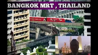 BANGKOK MRT,  METRO/ SUBWAY, RIDE BETWEEN TAO POON AND THA PHRA BLUE MRT LINE BANGKOK THAILAND.