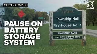 Oshtemo Township Board votes for pause on battery energy storage system