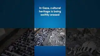 In Gaza, cultural heritage is being swiftly erased.