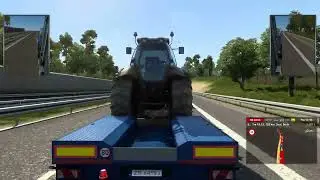 Euro Truck Simulator zaidziu su vairu g29