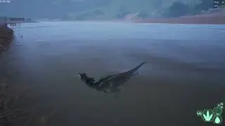 The Isle (evrima) BIG SCARY CROC