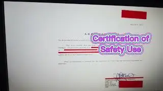 Electrical, Mechanical and Building Certification from the Cityhall