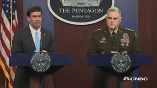 Def. Sec. Esper: Greatly disappointed in Turkey's decision to launch military incursion
