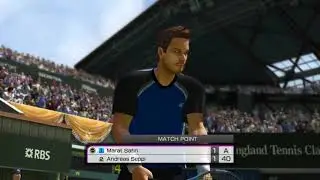 Virtua Tennis 4 Play Arcade mode using Marat Safin