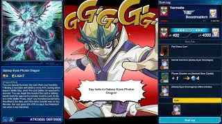 Yu Gi Oh! Duel Links: Ancient gear vs Galaxy monster