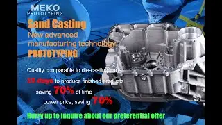 Sand Casting.New advanced manufacturing technology.Prototyping