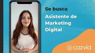 Se busca asistente administrativo - Oferta de empleo en video - Cazvid 13Dic2022