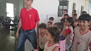 Semana do tr&acirc;nsito.  Escola Carequinha Cinco Professor Gilson Alves dos Santos 