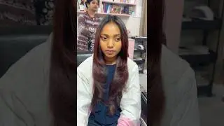 Balayage hair colour #youtubeshorts #ytshorts #trending #viralvideo #makeup #viralvideo