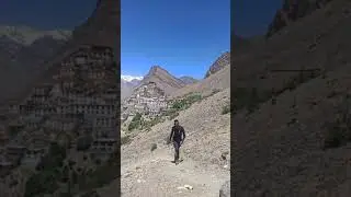 mountain view (kee gompa )monastery in Spiti valley ❤️