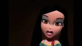 Stan twitter// bratz dolls staring at eachother