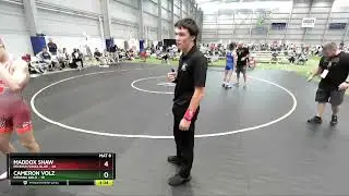 132 Lbs Semis & 3rd Wb (16 Team) - Maddox Shaw, Pennsylvania Blue Vs Cameron Volz, Indiana Gold 96