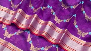 CHANDERI HANDLOOM SAREE COLLECTION || DAIRECT FROM WEAVARS. || ORDER NOW 7804994945 #chanderisarees 