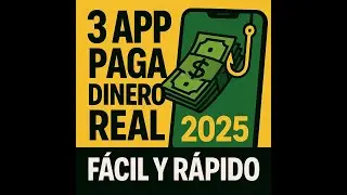3 Apps que Pagan Dinero Real en 2025 💵 | Gana F&aacute;cil y R&aacute;pido desde tu Celular