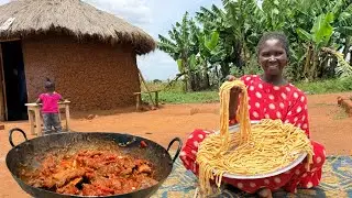 From Scratch in the Village! Fresh Pasta and Tender Wet Fried Beef Feast