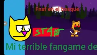 Mi terrible fangame de FNAF en scratch jr