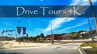 Bremen, Georgia - Driving Tour - 4K - USA