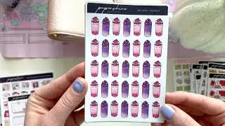 STICKER HAUL: Papershire, OnceMoreWithLove, Vanstickie, DreamInDrops