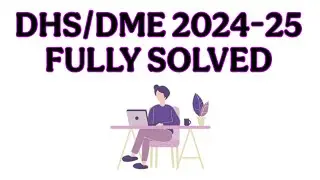 ASSAM DHS/DME/DHSFW 2024/2025 GS FULLY SOLVED /  PREVIOUS YEAR QUESTION PAPER / ADMIT CARD