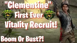 TWD RTS: Clementine The First Ever Vitality Recruit!