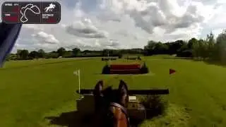 Alice Pearson & Wolferlow Park (Todd) XC at Aston-le-Walls 7th June Unaff 2014