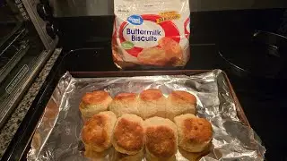 Great Value Buttermilk Biscuits Review! MEGA MEGA DELICIOUS AND FLUFFY!