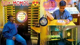 50+ Momo Varieties 😱 First Time In Asansol | Momo Magic Cafe Asansol Food Vlog | Asansol Vibes