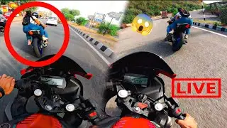 cute couple want Race on R15 😱 Ldki ko darr nhi lg rha 🥵