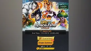 Dragon Ball Legends - UST #13: Guaranteed Sparking Ticket Summon #1 [7 Tickets]