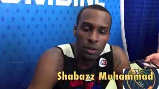NBA Draft Combine Interview: Shabazz Muhammad