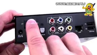 Sidex.ru: Видеообзор Egreat EG M34A HD Media Player NMT (rus)