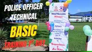 Police Officer(Technical)33rd Batch|| Basic Training || NPA Maharahgunj Kathmandu Nepal