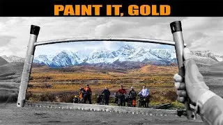 Джангысколь. Paint it, gold.
