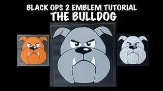 Bulldog emblem tutorial Black ops 2 emblem