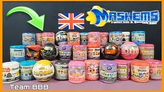 MEGA MASHEMS UNBOXING! Disney Barbie Pixar Marvel DC