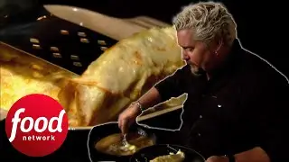 Guy Cooks Up Mouthwatering Roasted Chicken Crepes  | Guys Big Bite